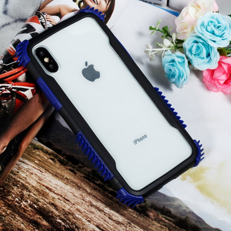 For iPhone X / XS Blade Acrylic + TPU Shockproof Protective Case