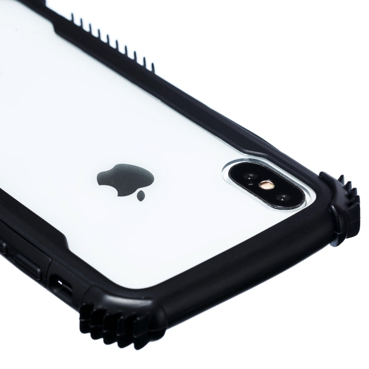 For iPhone X / XS Blade Acrylic + TPU Shockproof Protective Case