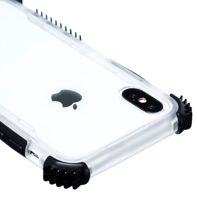 For iPhone X / XS Blade Acrylic + TPU Shockproof Protective Case