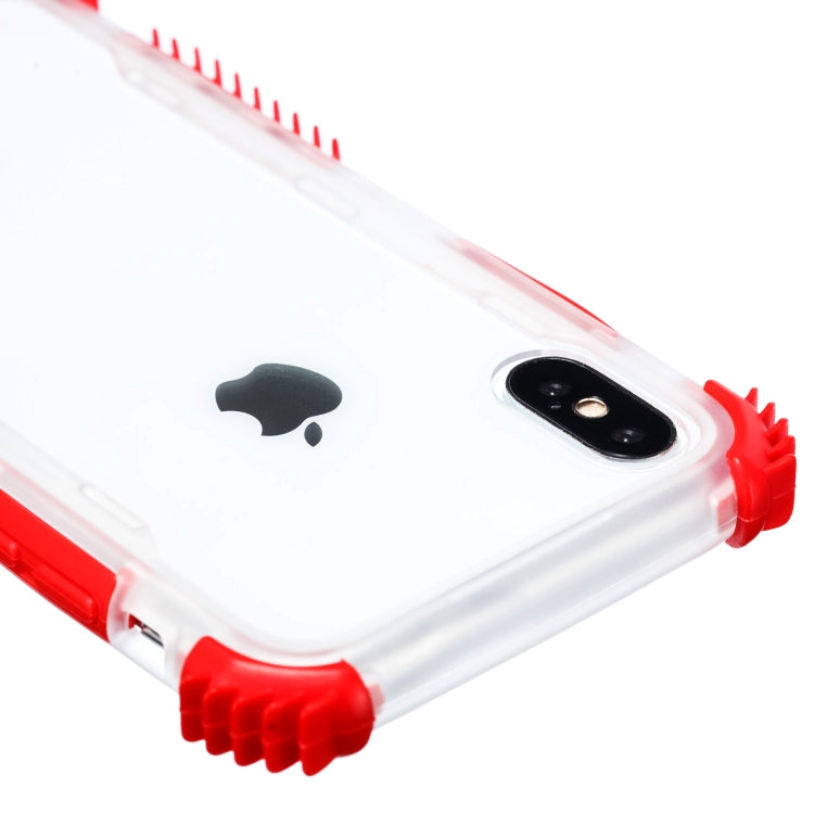 For iPhone X / XS Blade Acrylic + TPU Shockproof Protective Case