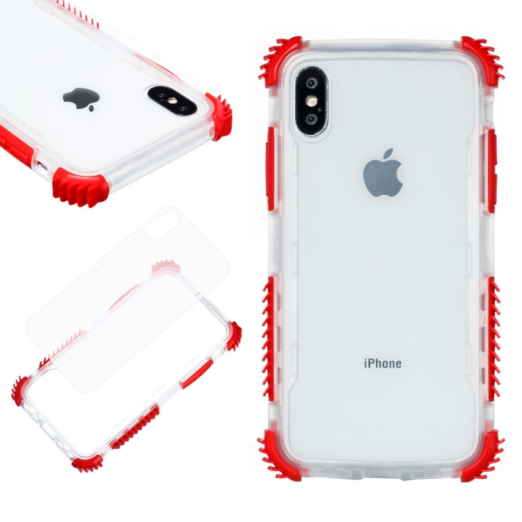 For iPhone X / XS Blade Acrylic + TPU Shockproof Protective Case