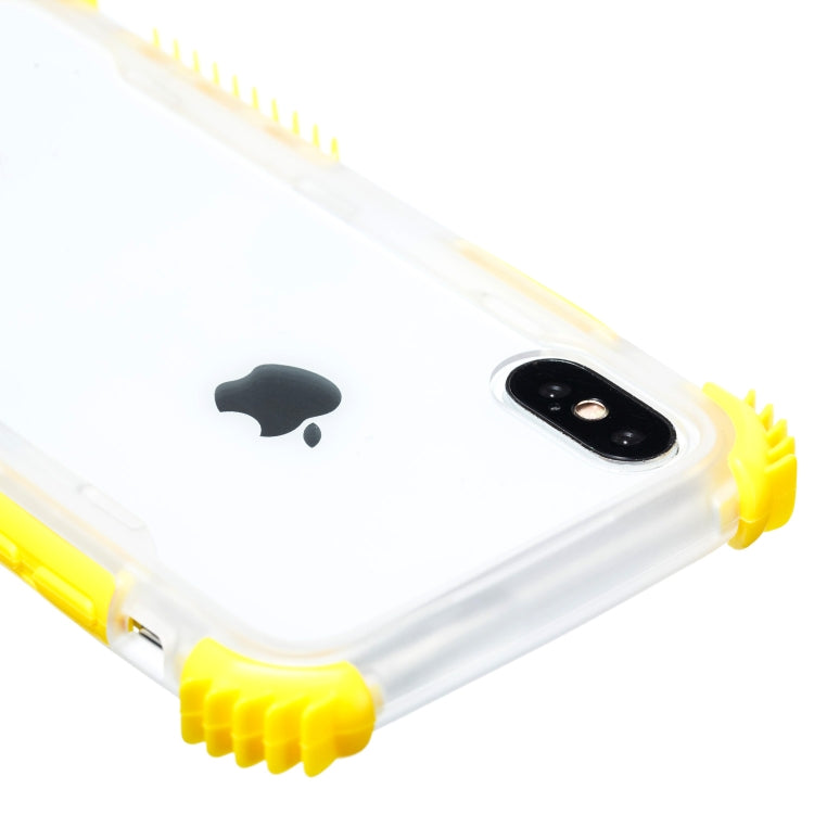 For iPhone X / XS Blade Acrylic + TPU Shockproof Protective Case