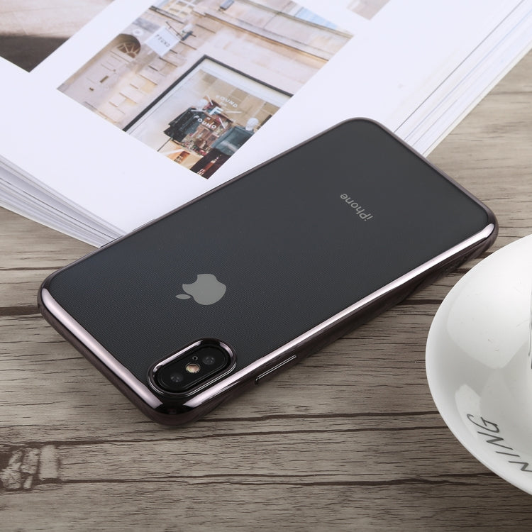For iPhone X / XS TOTUDESIGN Jane Series Electroplating TPU Case