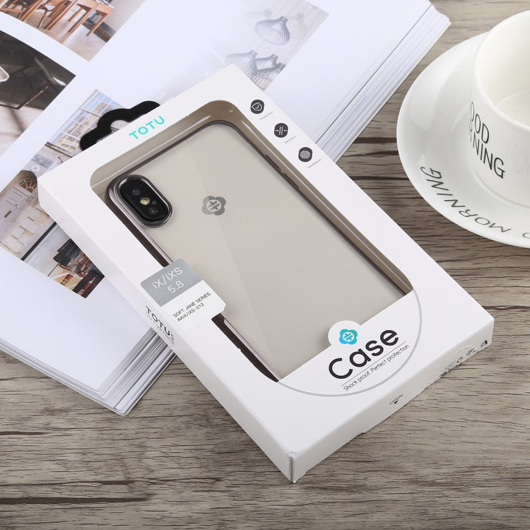 For iPhone X / XS TOTUDESIGN Jane Series Electroplating TPU Case