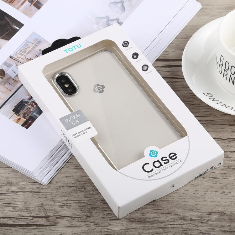 For iPhone X / XS TOTUDESIGN Jane Series Electroplating TPU Case
