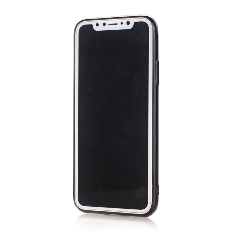 For iPhone X / XS Pierre Cardin PCL-P11 Shockproof TPU + Leather Protective Case with Holder & Card Slot