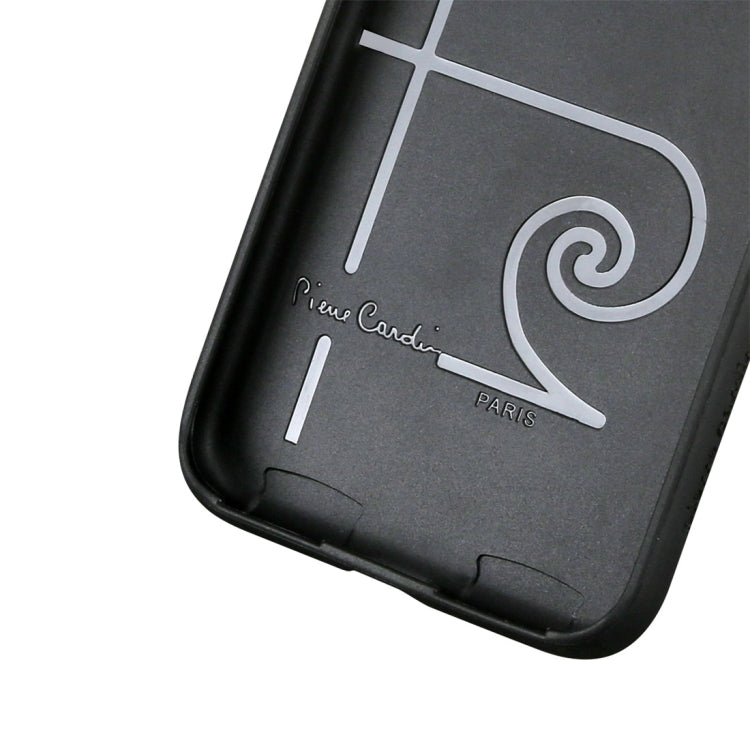For iPhone X / XS Pierre Cardin PCS-S03 Shockproof TPU + Leather Protective Case with Holder & Card Slot