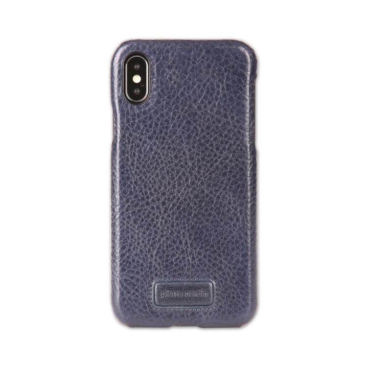 For iPhone X / XS Pierre Cardin PCS-S05 Litchi Texture Shockproof Leather Protective Case