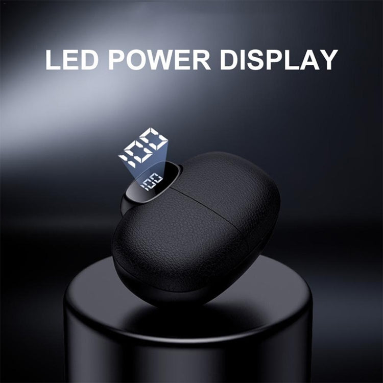 Langsdom T9S TWS Bluetooth 5.0 Wireless Bluetooth Earphone with Charging Box & Digital Display, Support HD Call & Voice Assistant