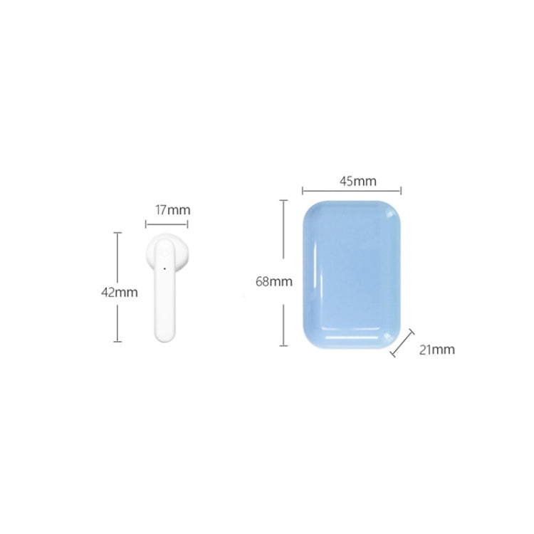 X26 TWS  Bluetooth 5.0 Wireless Touch Bluetooth Earphone with Magnetic Attraction Charging Box, Support Voice Assistant & Call