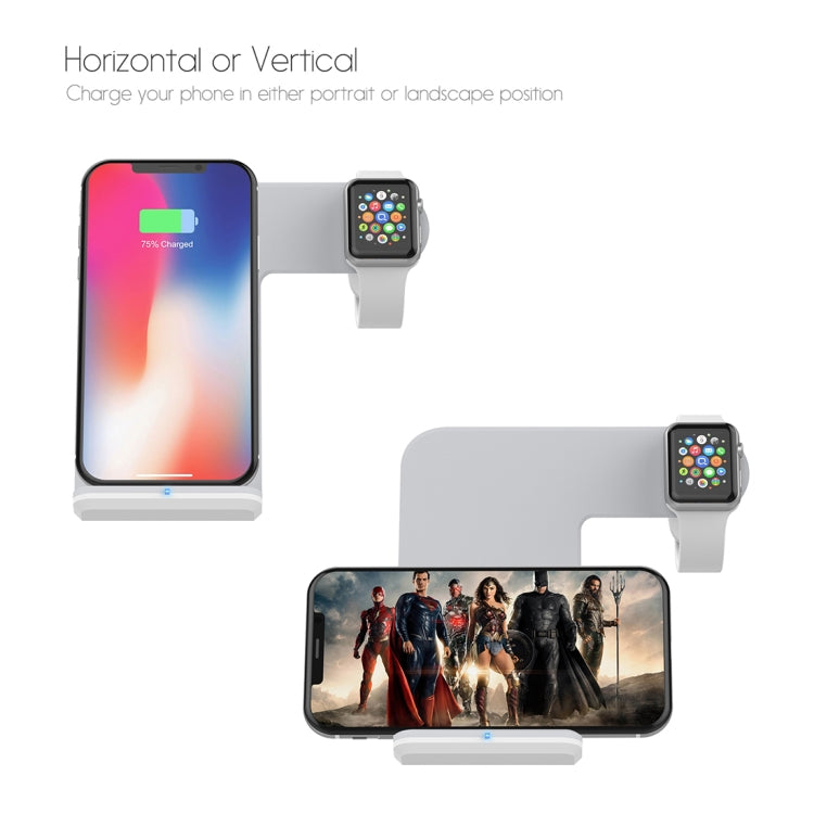 F11 Vertical Magnetic Wireless Charger for QI Charging Standard Mobile Phones & Apple Watch Series