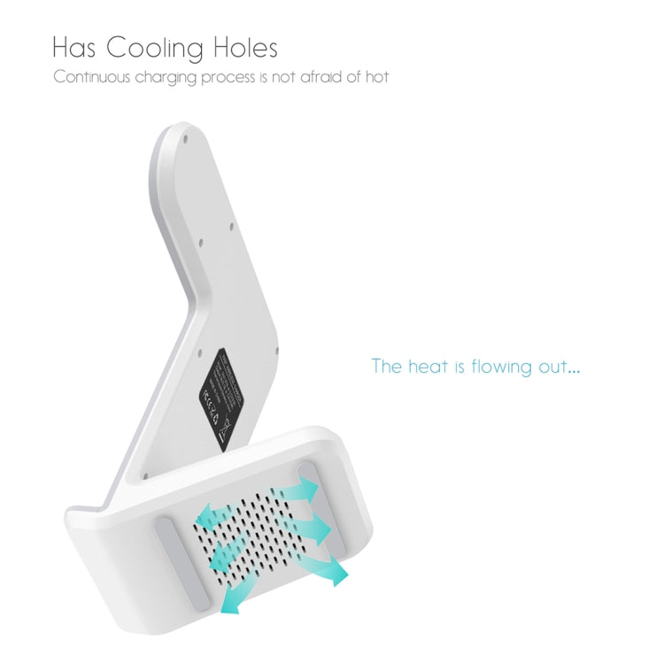 F11 Vertical Magnetic Wireless Charger for QI Charging Standard Mobile Phones & Apple Watch Series