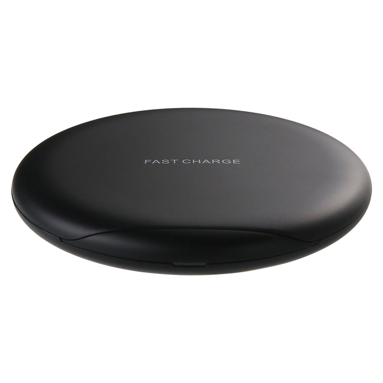 Q900 QI Three Coil Vertical Round Foldable Wireless Charger with Mobile Phone Holder
