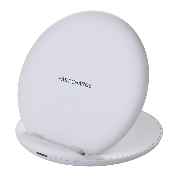 Q900 QI Three Coil Vertical Round Foldable Wireless Charger with Mobile Phone Holder