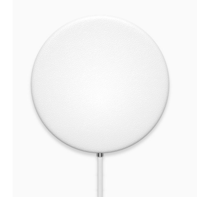 Meizu WP01 10W Round Wireless Charger for Wireless Charging Standard Devices, Length: 1m(White)