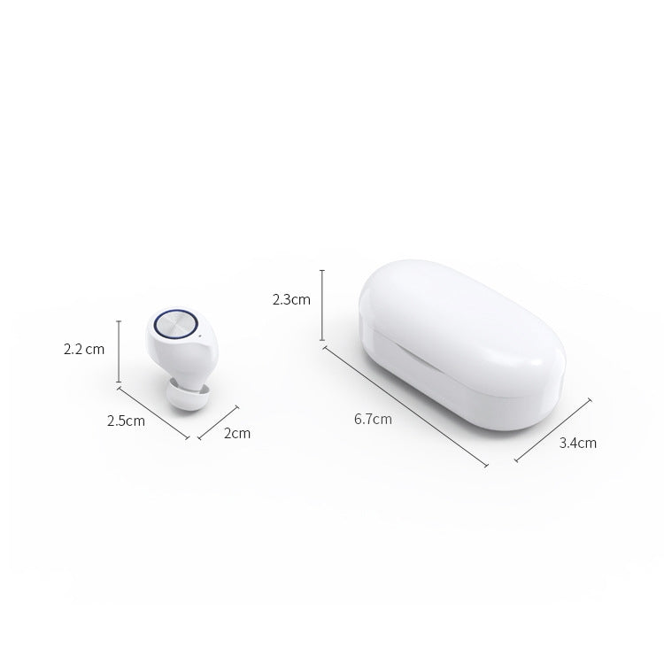 TW60 TWS Bluetooth 5.0 Touch Wireless Bluetooth Sports Earphone with Charging Box, Support Voice Assistant & Call