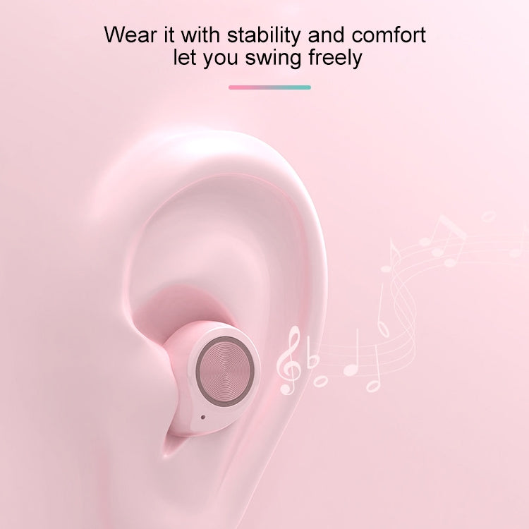 TW60 TWS Bluetooth 5.0 Touch Wireless Bluetooth Sports Earphone with Charging Box, Support Voice Assistant & Call
