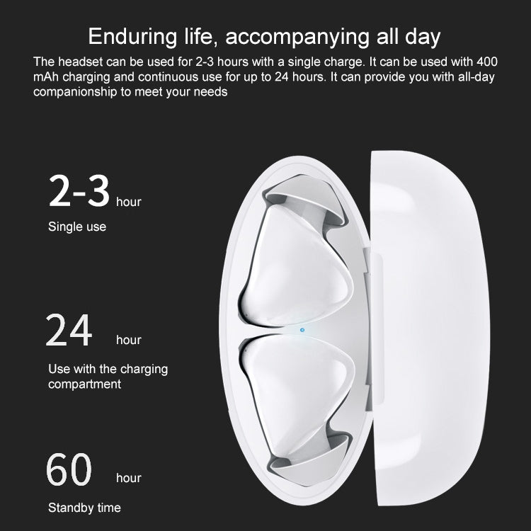 J3 TWS IPX54 Waterproof Dustproof Touch In-ear Wireless Bluetooth Earphone with Charging Box, Support HD Call & Real-time Power Display