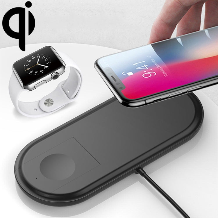 W22 Qi Standard Quick Wireless Charger 2W / 10W, For iPhone, Galaxy, Xiaomi, Google, LG, Apple Watch 3 & 2 & 1  and other QI Standard Smart Phones