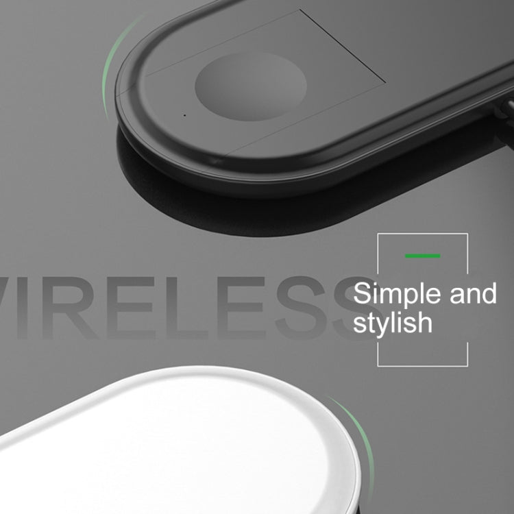 W22 Qi Standard Quick Wireless Charger 2W / 10W, For iPhone, Galaxy, Xiaomi, Google, LG, Apple Watch 3 & 2 & 1  and other QI Standard Smart Phones