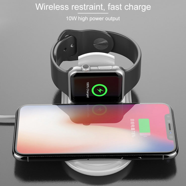 W22 Qi Standard Quick Wireless Charger 2W / 10W, For iPhone, Galaxy, Xiaomi, Google, LG, Apple Watch 3 & 2 & 1  and other QI Standard Smart Phones