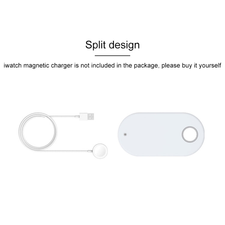 Qi Standard Quick Wireless Charger 10W, For iPhone, Galaxy, Xiaomi, Google, LG, Apple Watch, AirPods and other QI Standard Smart Phones(White)