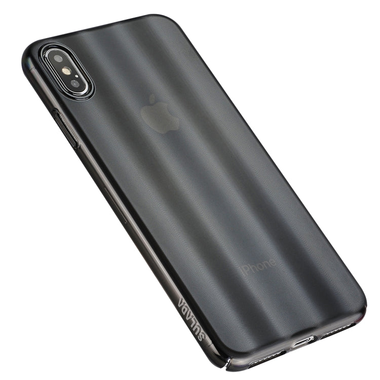 For iPhone X / XS SULADA Shockproof Nano Color Electroplating Auroral Treatment + PC Case