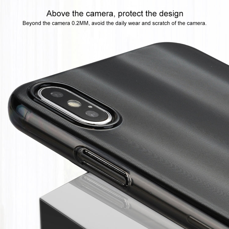 For iPhone X / XS SULADA Shockproof Nano Color Electroplating Auroral Treatment + PC Case