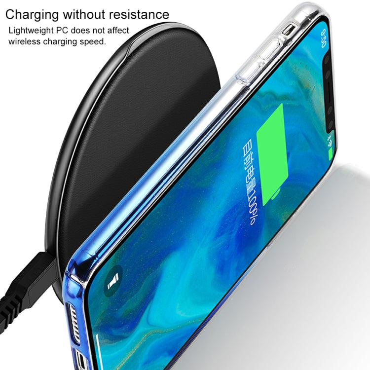 For iPhone X / XS SULADA Shockproof Nano Color Electroplating Auroral Treatment + PC Case