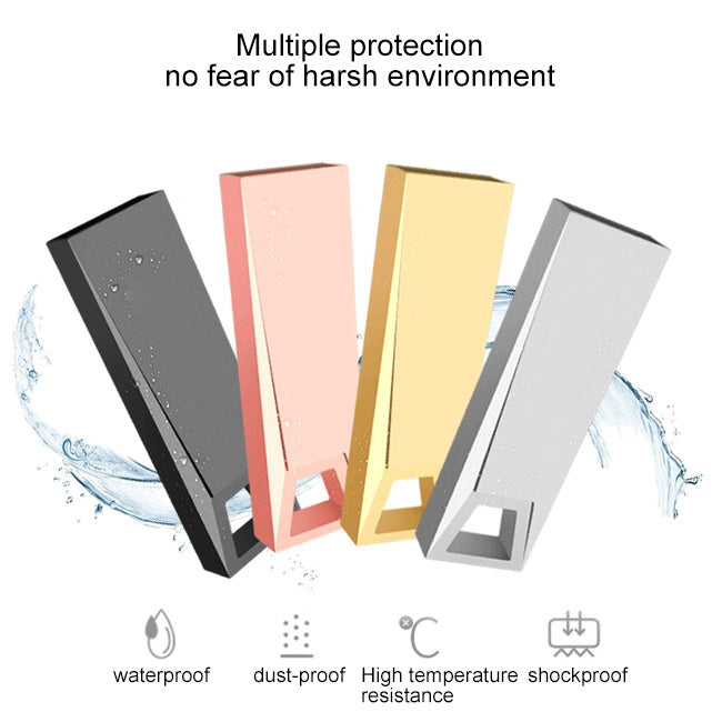 16GB USB 3.0 High-speed Interface Metal Waterproof Flash Disk