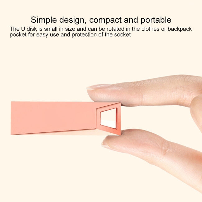 16GB USB 3.0 High-speed Interface Metal Waterproof Flash Disk