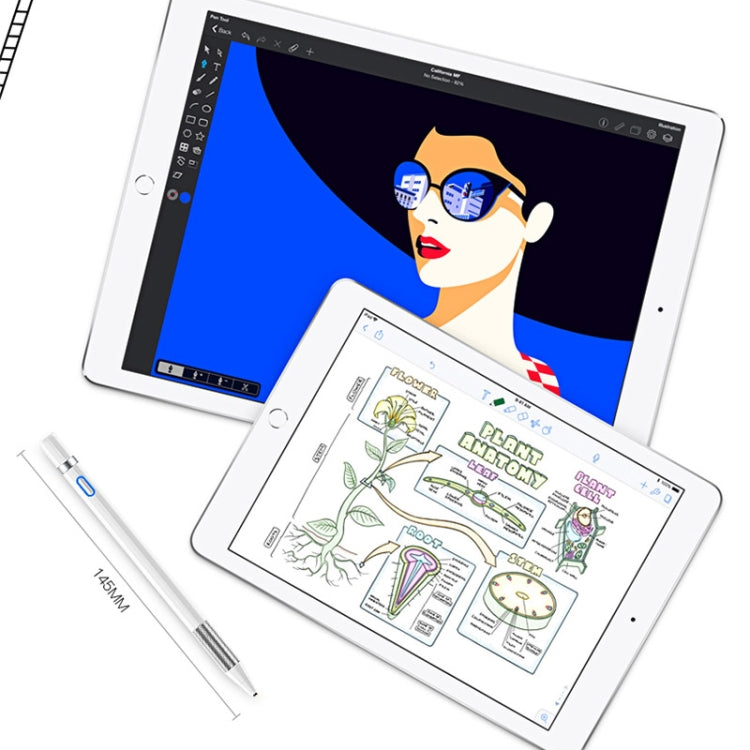 TOTUDESIGN FGCP-001 Glory Series Double-head Active Capacitive Pen Stylus Pen with Magnetic Pen Cap for All Android / IOS Capacitive Screen Devices