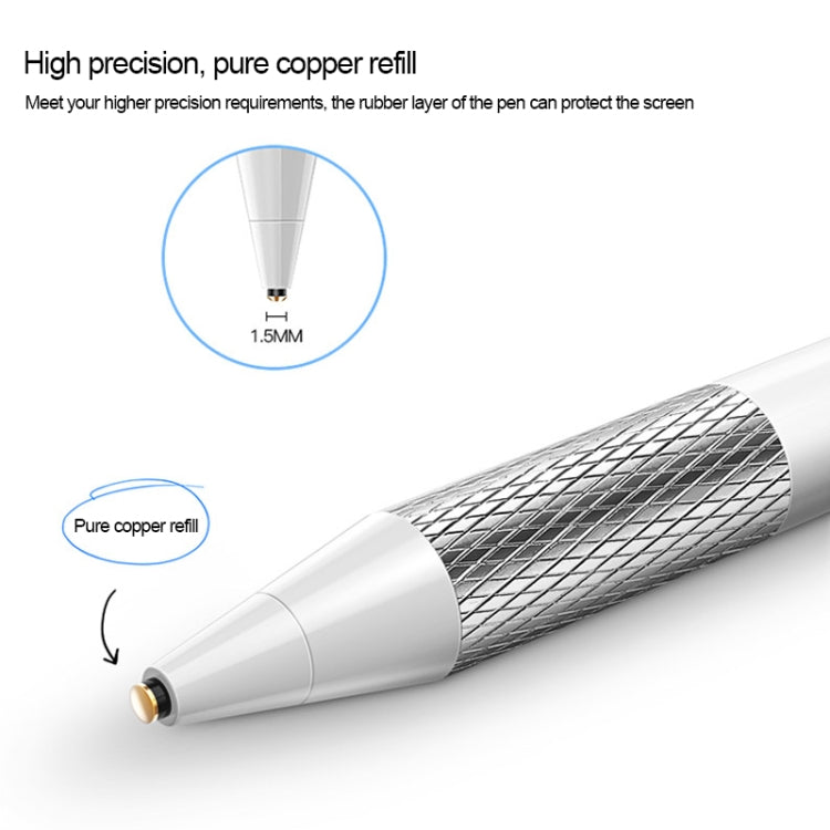 TOTUDESIGN FGCP-001 Glory Series Double-head Active Capacitive Pen Stylus Pen with Magnetic Pen Cap for All Android / IOS Capacitive Screen Devices