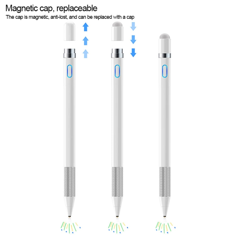 TOTUDESIGN FGCP-001 Glory Series Double-head Active Capacitive Pen Stylus Pen with Magnetic Pen Cap for All Android / IOS Capacitive Screen Devices