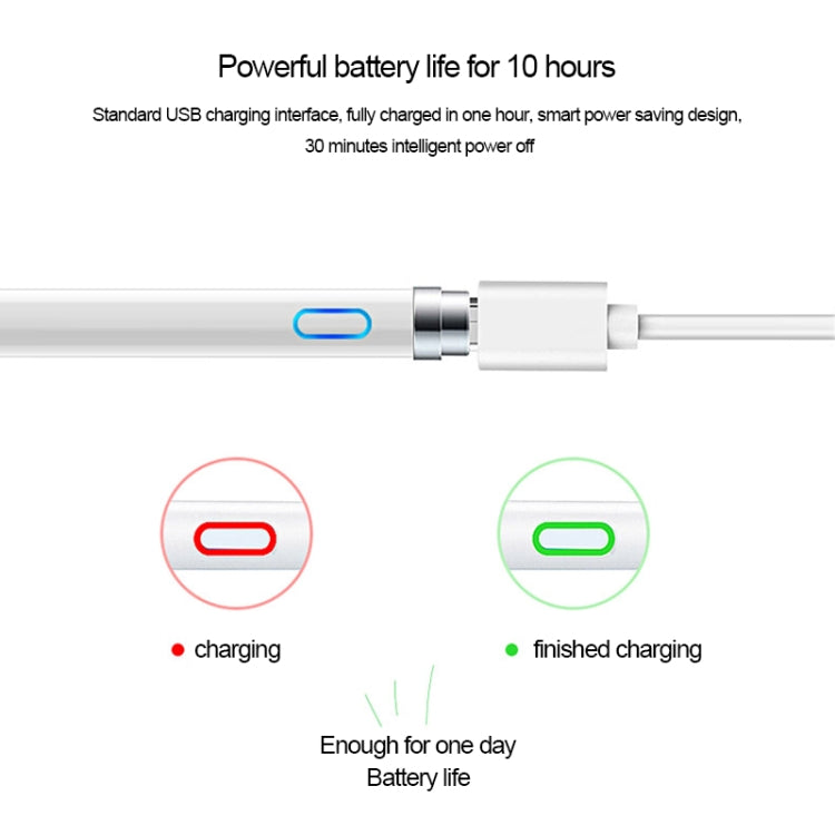TOTUDESIGN FGCP-001 Glory Series Double-head Active Capacitive Pen Stylus Pen with Magnetic Pen Cap for All Android / IOS Capacitive Screen Devices