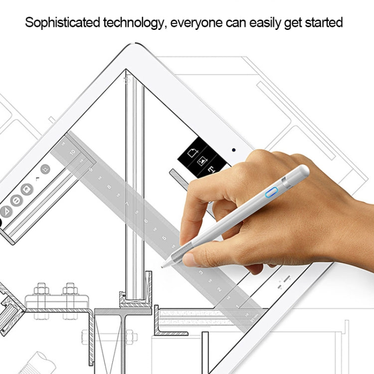 TOTUDESIGN FGCP-001 Glory Series Double-head Active Capacitive Pen Stylus Pen with Magnetic Pen Cap for All Android / IOS Capacitive Screen Devices