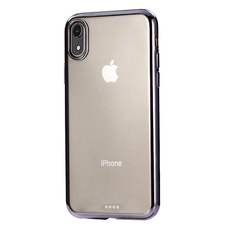 For iPhone XR Ultra-thin Electroplating TPU Protective Case