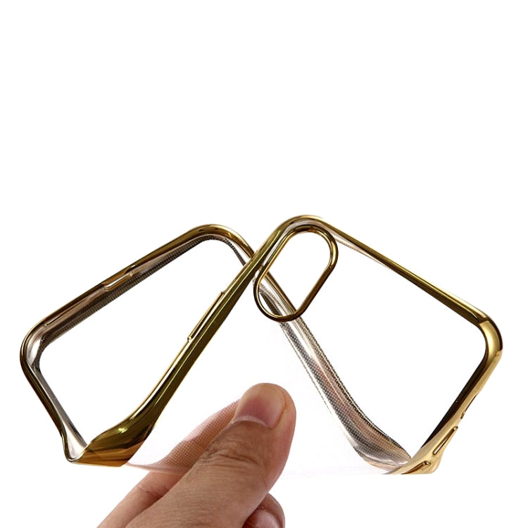For iPhone XR Ultra-thin Electroplating TPU Protective Case