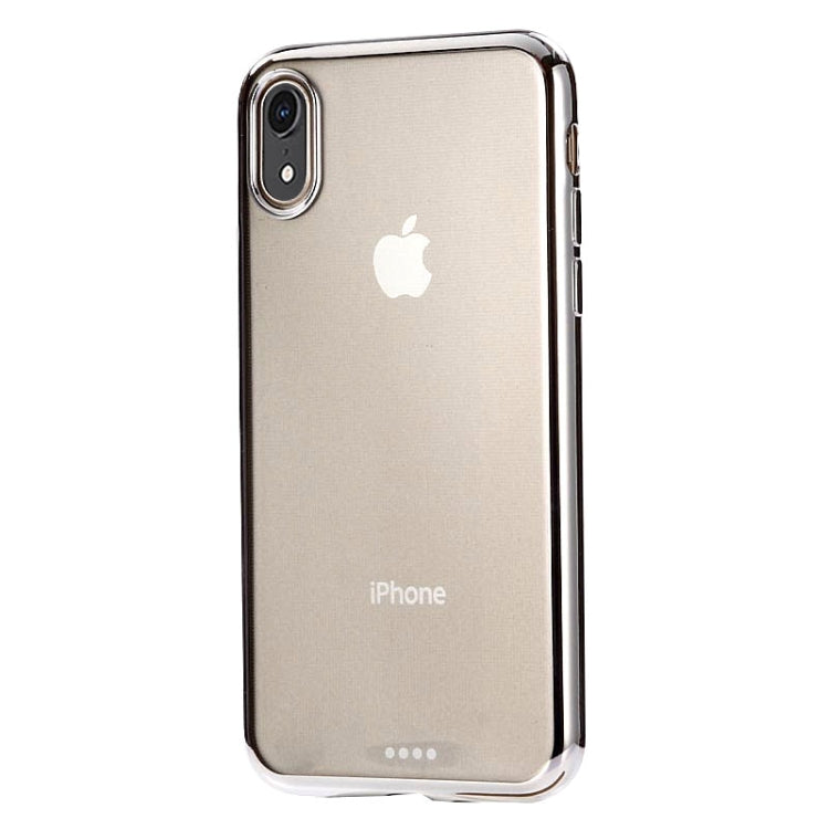 For iPhone XR Ultra-thin Electroplating TPU Protective Case
