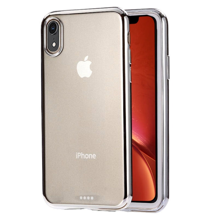 For iPhone XR Ultra-thin Electroplating TPU Protective Case