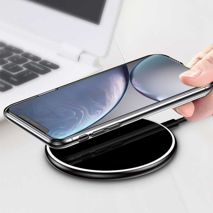 For iPhone XR TOTUDESIGN Clear Crystal Series Transparent PC Case(Silver)