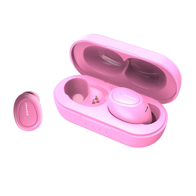 awei T6 TWS Bluetooth V5.0 Ture Wireless Sports Headset with Charging Case