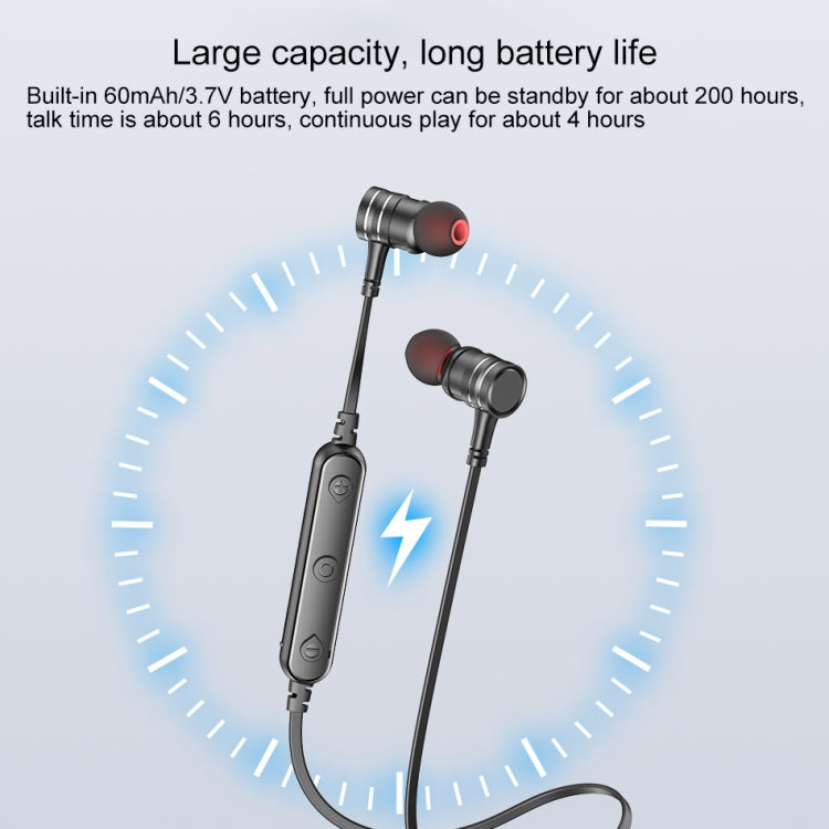 ipipoo AP-3 Bluetooth V4.2 In-Ear Stereo Wireless Sports Earphone with Mic