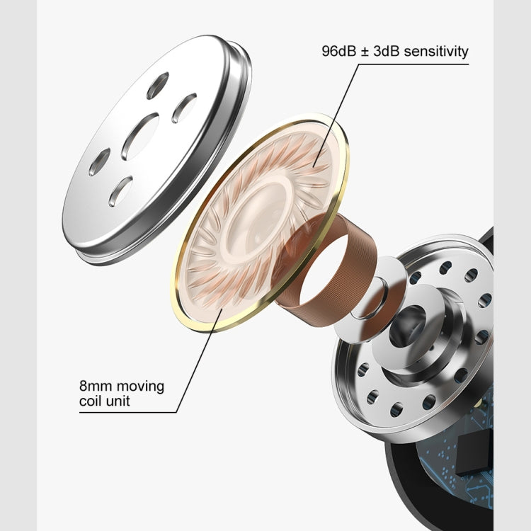 ipipoo iP-2  3.5mm Plug In-Ear Wired Stereo Earphone with Mic