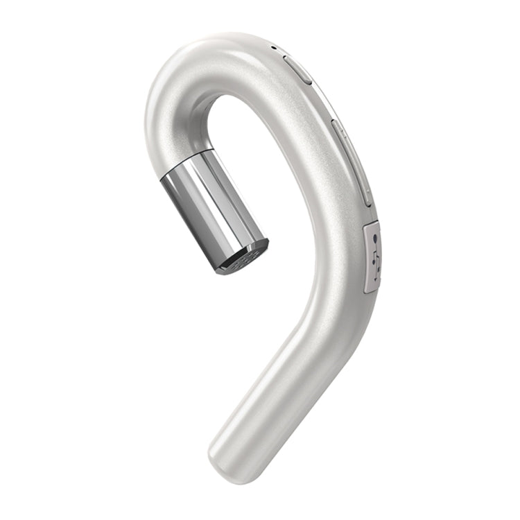 ipipoo NP-1 Bluetooth V4.2 Ear-hook HD Wireless Business Earphone with Mic(White)