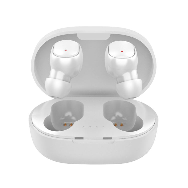 A6S IPX4 Waterproof Bluetooth 5.0 Wireless Bluetooth Earphone with Charging Box, Support for HD Calls & Siri & IOS Power Display