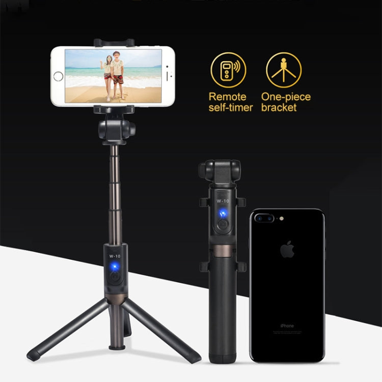 JUNDNE W-10 Multi-function Adjustable Mobile Bluetooth Self-timer Pole Tripod