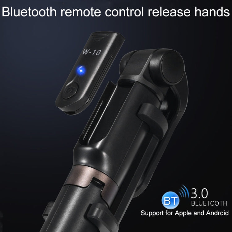 JUNDNE W-10 Multi-function Adjustable Mobile Bluetooth Self-timer Pole Tripod