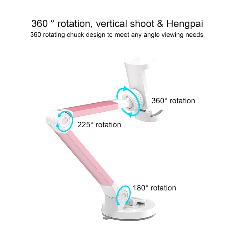 SSKY X1 Multi-function Live Broadcast Mobile Silica Gel Desktop Bracket Bedside Holder