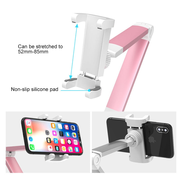 SSKY X1 Multi-function Live Broadcast Mobile Silica Gel Desktop Bracket Bedside Holder